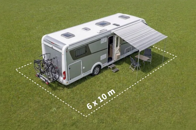 Schitterhof Camping PREMIUM XL Stellplatz 60 m² – Großes Wohnmobil, DTM-Saisonauftakt Spielberg